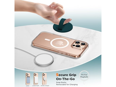 Magnético Anel Telefone Suporte de aperto Silicone dedo laço verde escuro