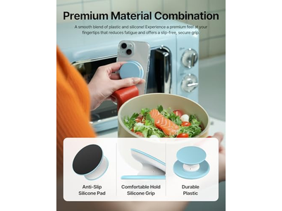 MagSafe telefone aperto macio Silicone magnético dedo aperto preto