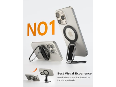 Aperto de telefone MagSafe com alça de dedo