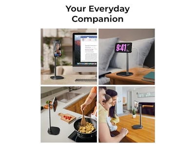 Magnético ajustável Suporte iPhone para suporte de telefone de secretária