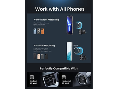 Air Vent Telefone Suporte Carro Hands Titular gratuito do telemóvel