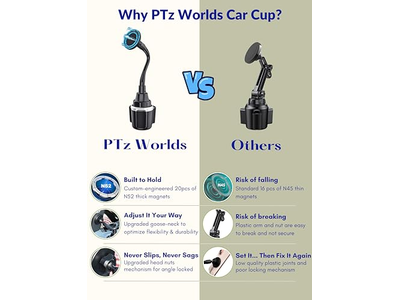 Suporte de copo telefone montagem magnética