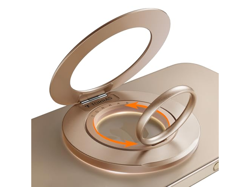 Fit de dupla anel para suporte de anel de aperto de telefone MagSafe