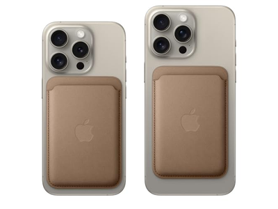 Carteira FineWoven com MagSafe - Taupe