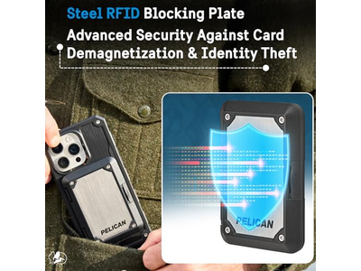 Carteira MagSafe iPhone com bloqueio RFID