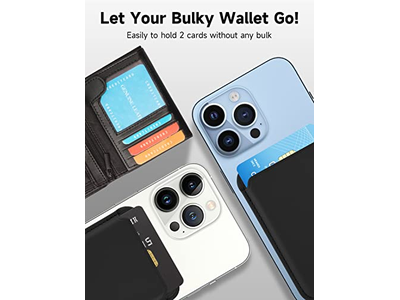 Suporte de carteira de cartão magnético com MagSafe