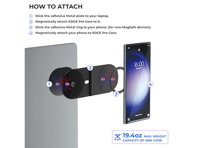 Suporte magnético suporte telefone para computadores e tablets