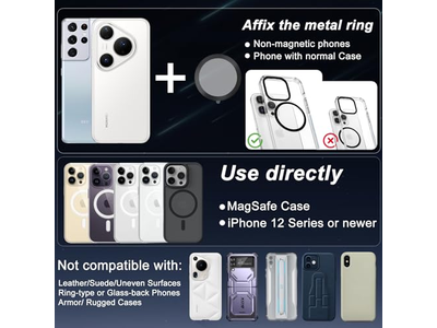 Suporte de carregamento de telefone magnético para carro