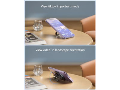 Aperto magnético do telefone e suporte de anel compatível com acessórios MagSafe