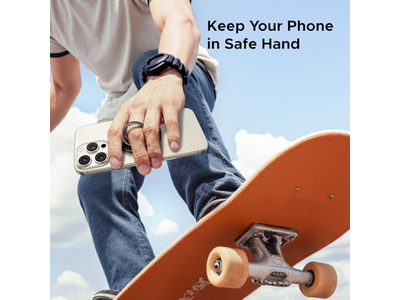 Aperto magnético do telefone para suporte MagSafe suporte anel forte universal