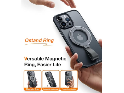 Suporte de aperto de telefone magnético Fit para MagSafe anel removível