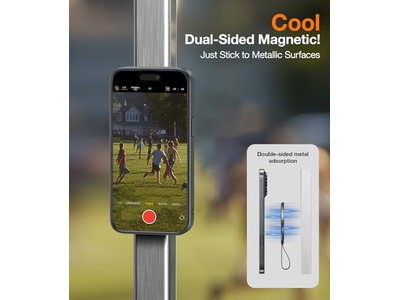 Suporte magnético telefone aperto Suporte de apoio se encaixa MagSafe para iPhone e Gal