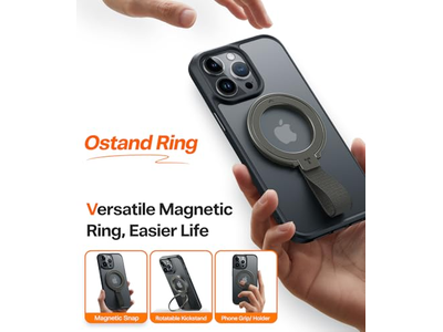 Suporte magnético do aperto do telefone Suporte de apoio com correia trançada para MagSafe