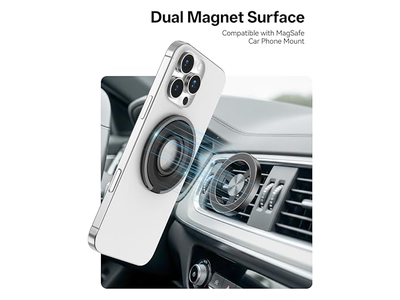 Suporte magnético do anel do aperto do telefone Compatível com iPhone e Andro