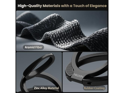 Suporte magnético do anel do aperto do telefone com suporte removível e adaptador 360degree