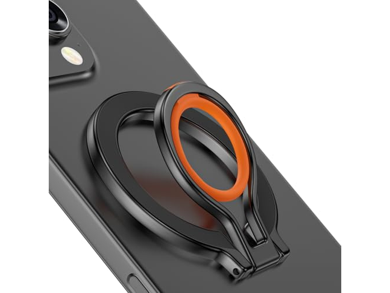 Suporte magnético do aperto do telefone com Suporte de apoio ajustável e correia do dedo