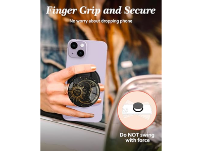 Suporte magnético do aperto do telefone com dedo aperto Suporte de apoio para iPhone