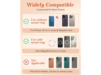 Suporte magnético do aperto do telefone com dedo aperto Suporte de apoio para iPhone