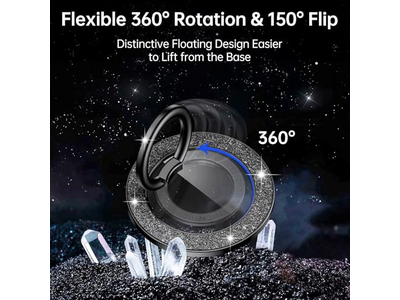 Aperto magnético do telefone com suporte rotativo e acessórios removíveis