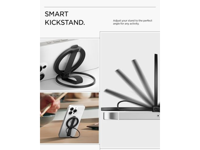 Suporte magnético telefone Apoio com alça de dedo laço para MagSafe e Pixe