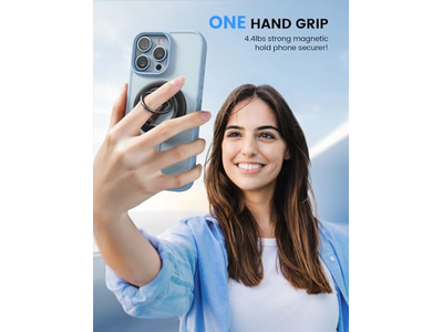 Magnético Anel Telefone Suporte de aperto para MagSafe