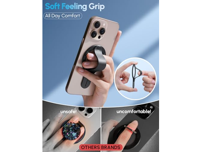 Suporte magnético telefone anel destacável para iPhone 16