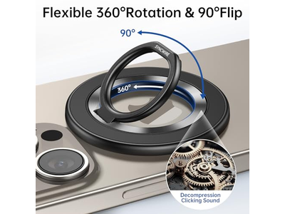 Suporte magnético telefone anel para MagSafe