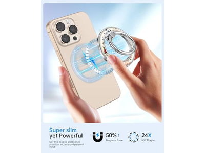 Suporte magnético telefone Aperto Suporte com design floral