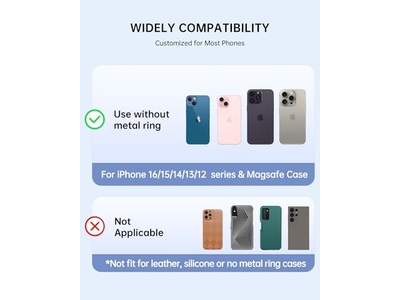 Suporte magnético telefone Aperto Suporte com design floral