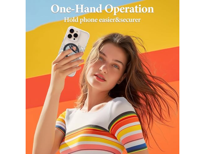 Suporte magnético telefone anel Suporte com acessórios MagSafe para iPhone