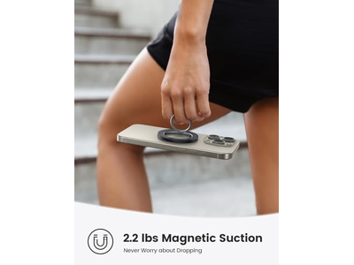 Suporte de anel magnético com rotação de 360 graus para dispositivos MagSafe