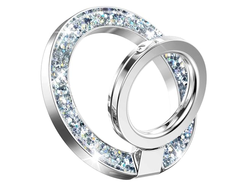 Suporte magnético telefone anel com suporte ajustável e Suporte de apoio