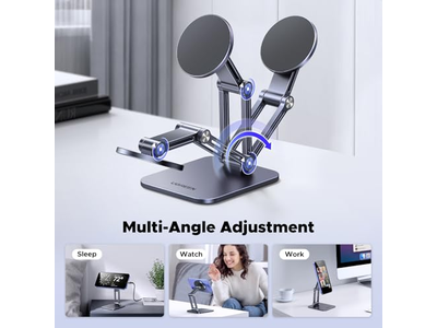 Suporte de telefone magnético compatível com suporte para iPhone MagSafe