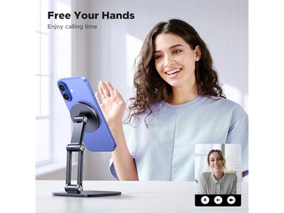 Suporte de telefone magnético compatível com suporte para iPhone MagSafe