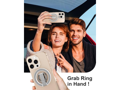 Suporte de telefone magnético com suporte de anel e suporte ajustável