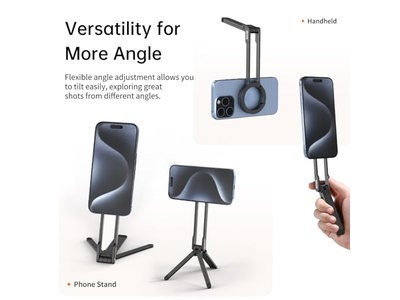 Suporte de tripé de telefone magnético para iPhone