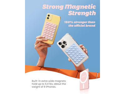 Suporte de telefone de sucção magnética para caso MagSafe