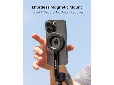 Tripé magnético para iPhone, 64 Selfie Stick para iPhone Magsafe