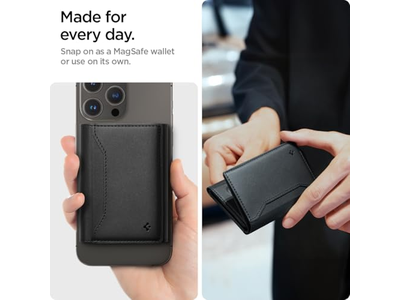 Carteira Magnética Carteira de Carteira Dinheiro Trifold Carteira Suporte para MagSafe