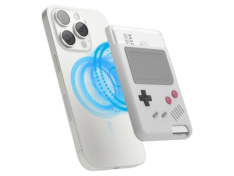 Carteira magnética titular para dois cartões compatíveis com MagSafe