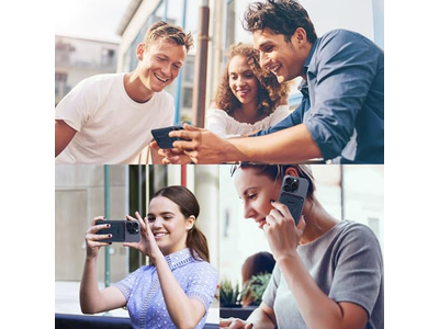 Carteira magnética para iPhone - Suporte de cartão leve e Suporte