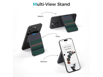 Carteira magnética com Minimalista Suporte Titular do cartão para iPhone RFID Bl