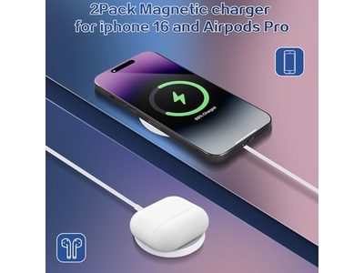 Carregador magnético sem fio para iPhone sem fio