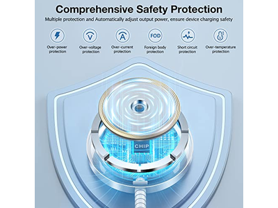 Carregador MagSafe Almofada Magnética de Carregamento Sem Fio
