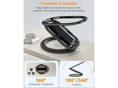 MagSafe telefone Apoio e Suporte de apoio com Finger Alça 4-em-1 Suporte