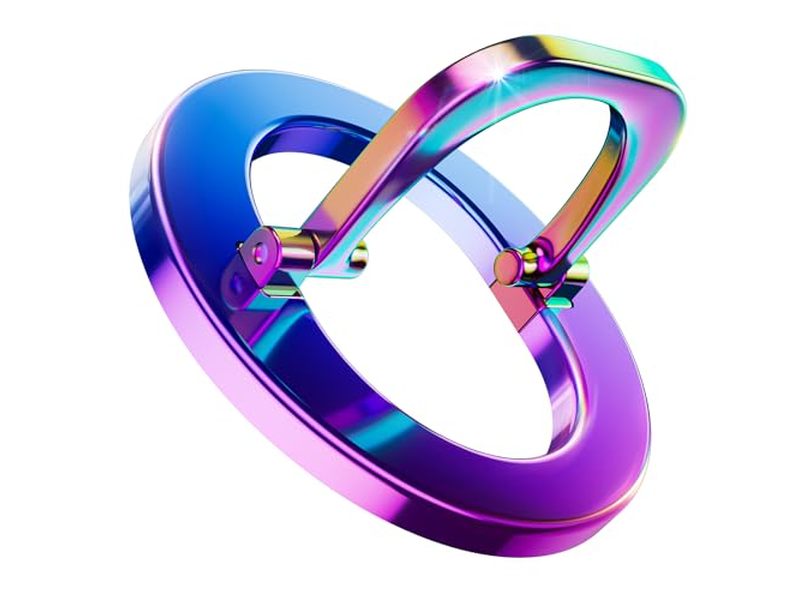 MagSafe telefone aperto magnético Suporte do anel com cor de suporte ajustável