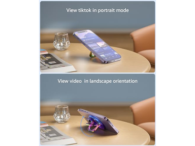 MagSafe telefone aperto magnético Suporte do anel com cor de suporte ajustável