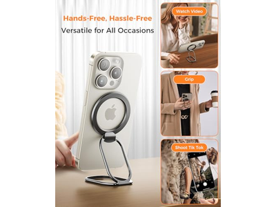 Suporte magnético ajustável MagSafe telefone anel