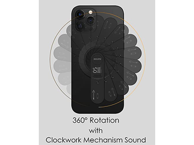 MagSafe Suporte Apoio - Removível 360 graus Suporte de apoio de telefone ajustável - preto