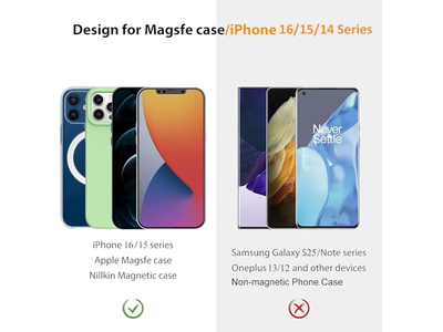 Magsafe Wall Suporte magnético chuveiro telefone titular impermeável